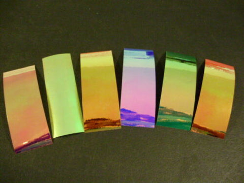 UV Plasma 2 x 6 4PK Fishing Lure Tape In 6 Vivid Standout Tape Colors