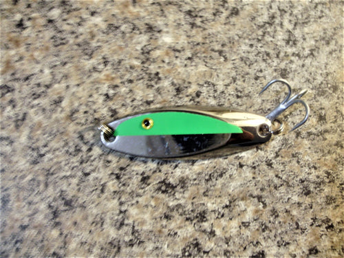 Custom Two Tone Walleye & Perch Casting Master Jigging Lure