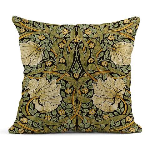 housse de coussin floral