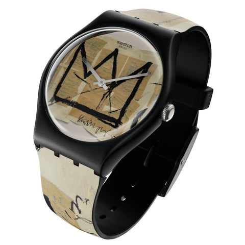 Swatch Untitled by Jean-Michel Basquiat Watch Phil and Gazelle