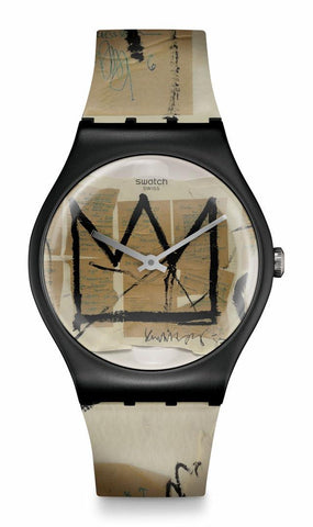 Swatch Untitled by Jean-Michel Basquiat Watch Phil and Gazelle