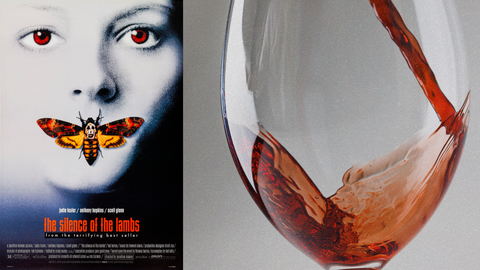 The Silence of The Lambs movie and matching wine