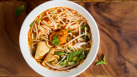 asian noodle soup