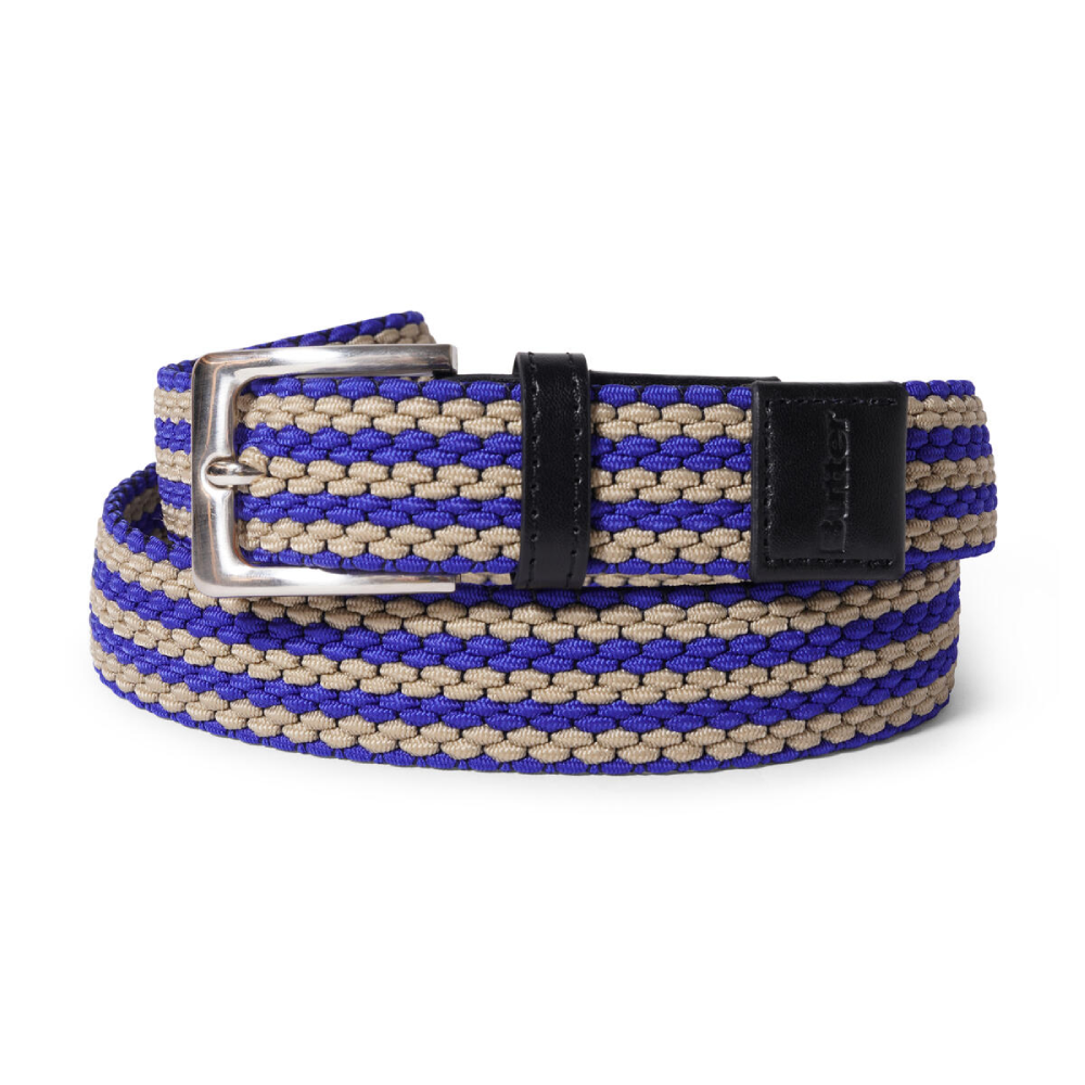 Butter Goods Braided Belt Navy