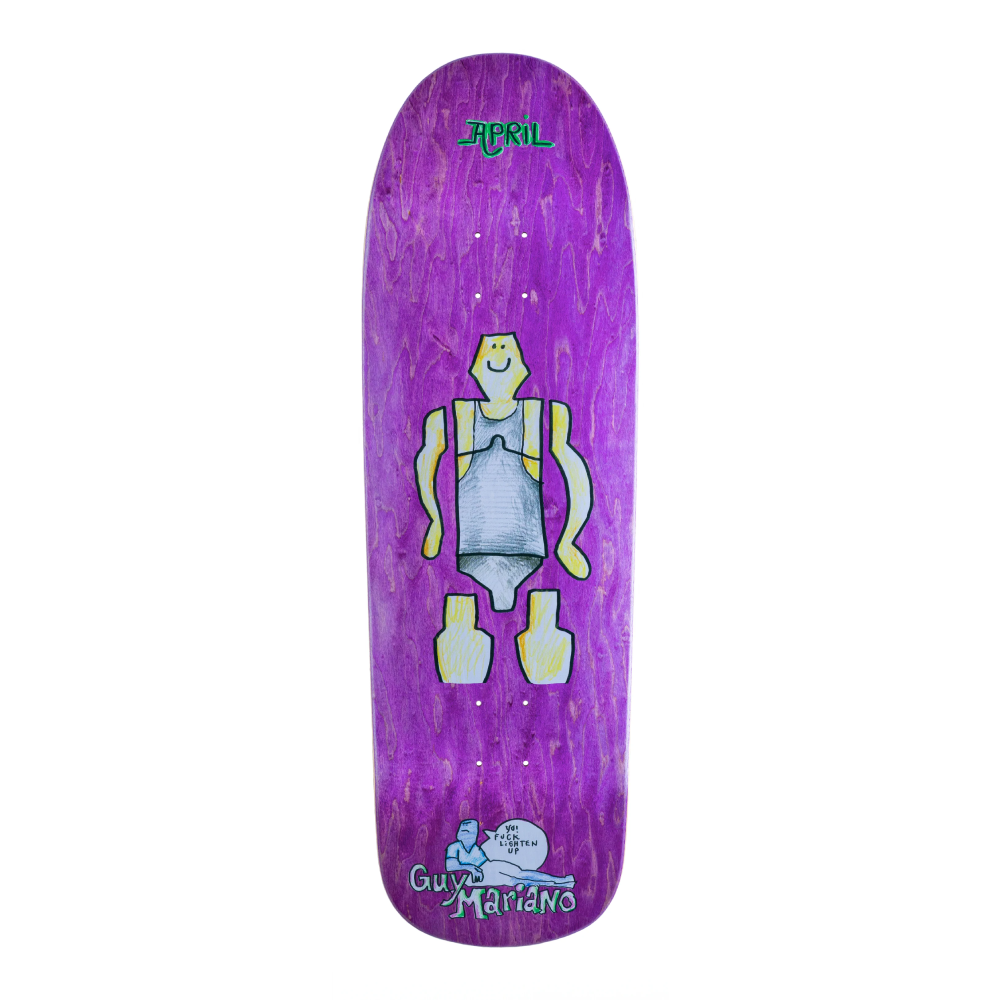 April Guy By Gonz Purple Deck 