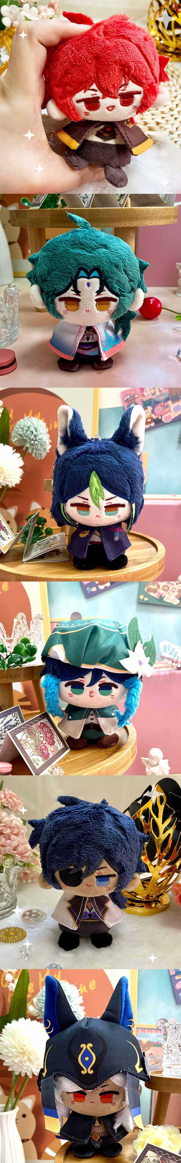 Genshin Q Version Character Plush Pendant