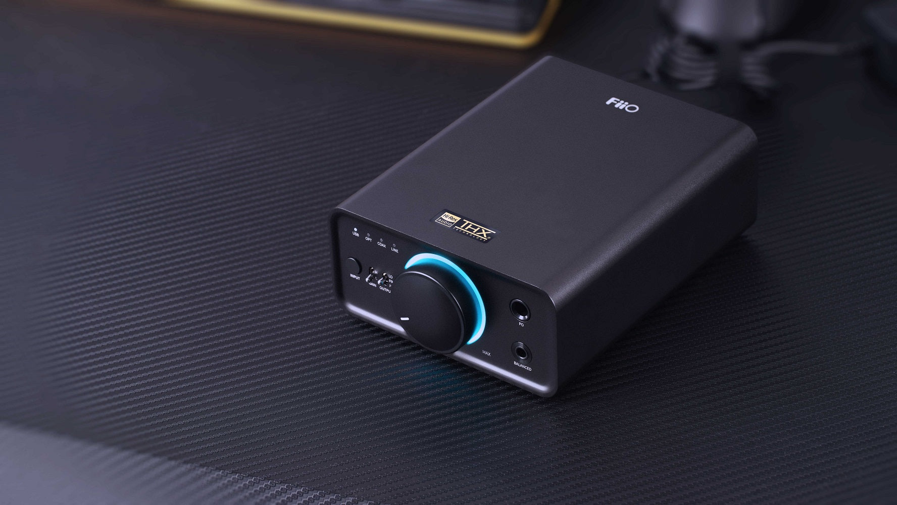 Fiio K7 Desktop Hi-Res Dual DAC Balanced Headphone Amplifier AK4493SEQ