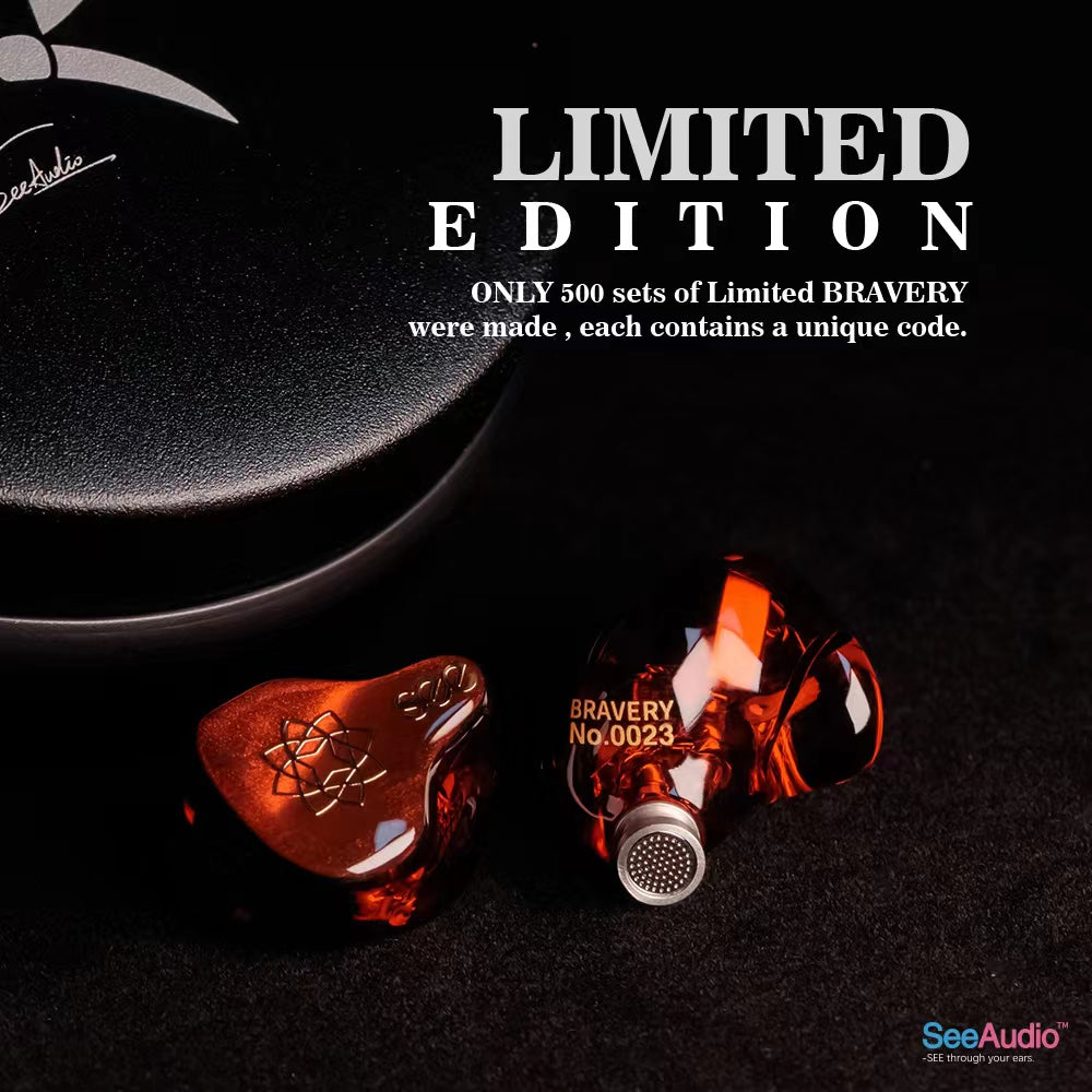 See Audio BRAVERY ANNIVERSARY EDITION (2022) - Seeaudio Limited to 500  units Globally (with FOC Rinko Mousepad)