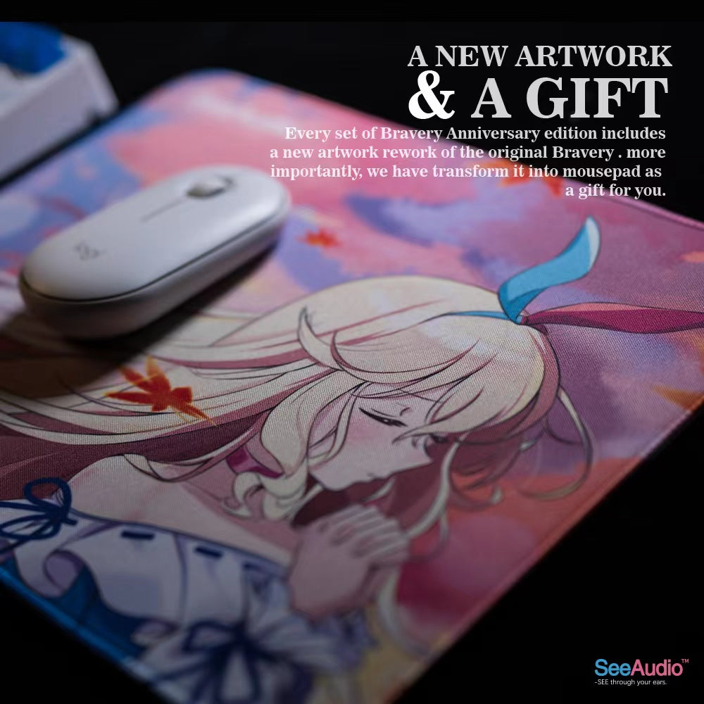 See Audio BRAVERY ANNIVERSARY EDITION (2022) - Seeaudio Limited to 500  units Globally (with FOC Rinko Mousepad)