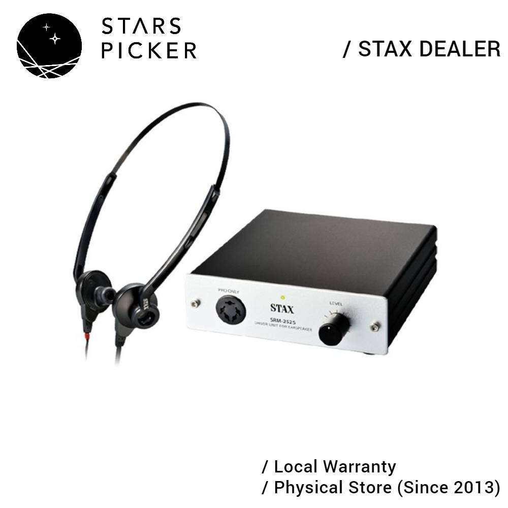 STAX SRS-005S MK2 (SR-003 MK2 + SRM-252S combo package) Electrostatic  Earphone and Electrostatic Energizer