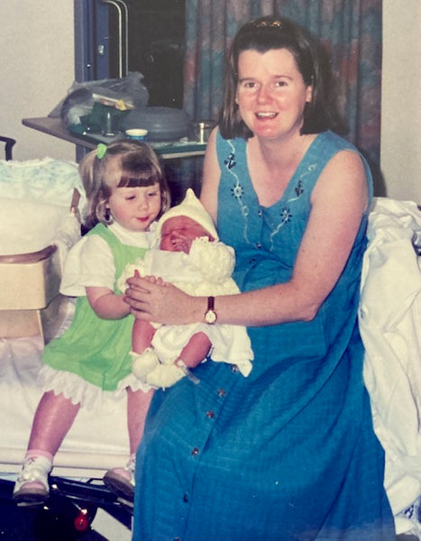 Bronwyn Ford and her two young daughters