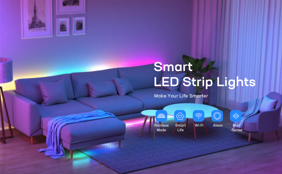 Govee Smart Wi-Fi RGBIC LED Strip Lights & Light Germany