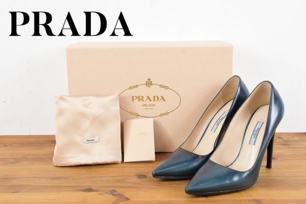 ライトピン PRADA - PRADA(プラダ) パンプス 36 レディース -の通販 by