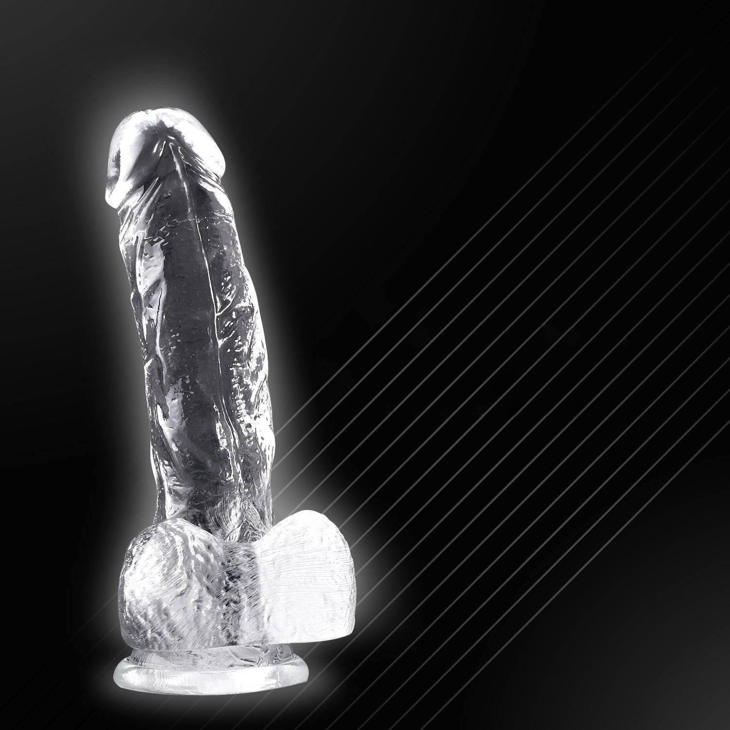 Clear dildo buy now