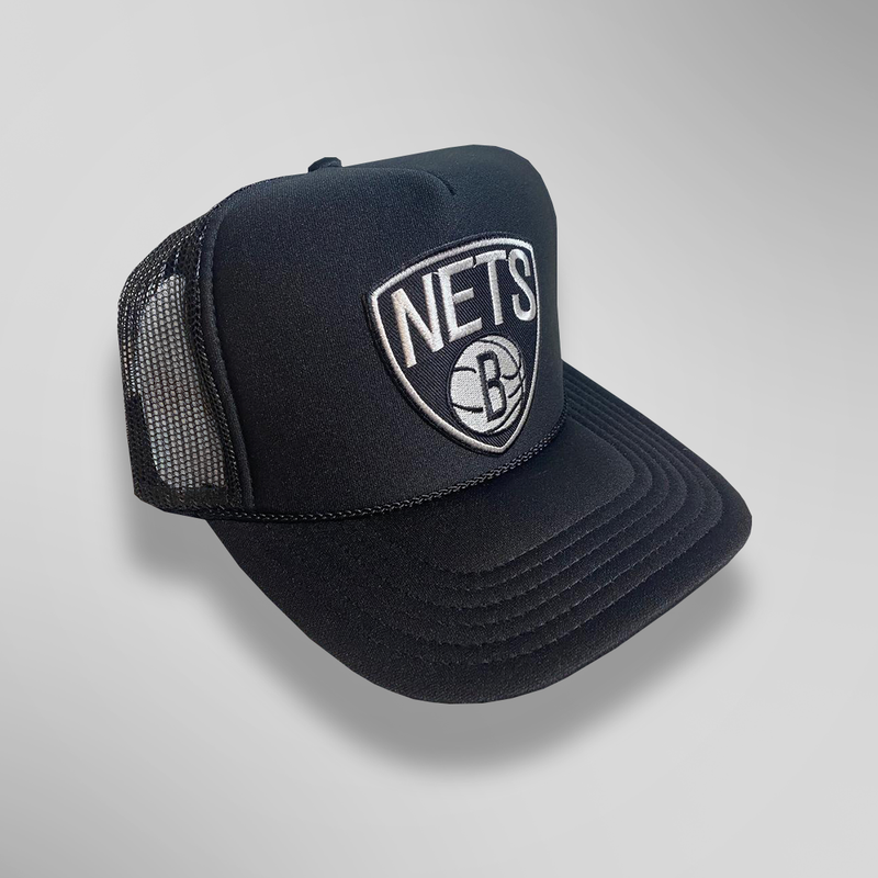 brooklyn nets mesh hat