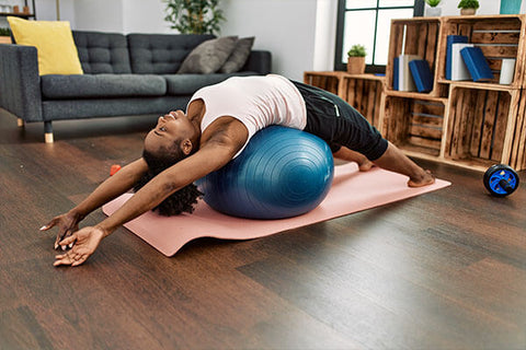 Sitting on a Yoga Ball, Exercise Ball, Orthopedic Blog