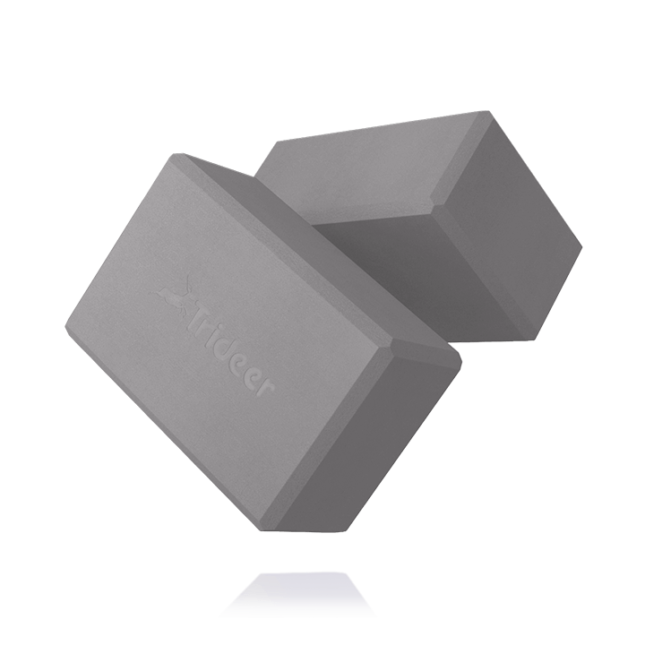 Two Grey yoga Block