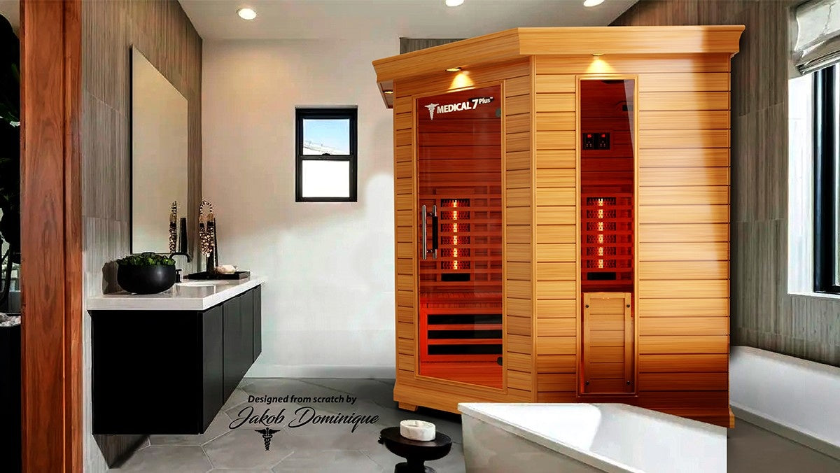 Medical Saunas Medical 7 Plus Sauna Showcase image