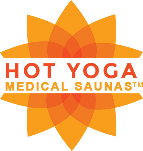 Orange Hot Yoga emblem