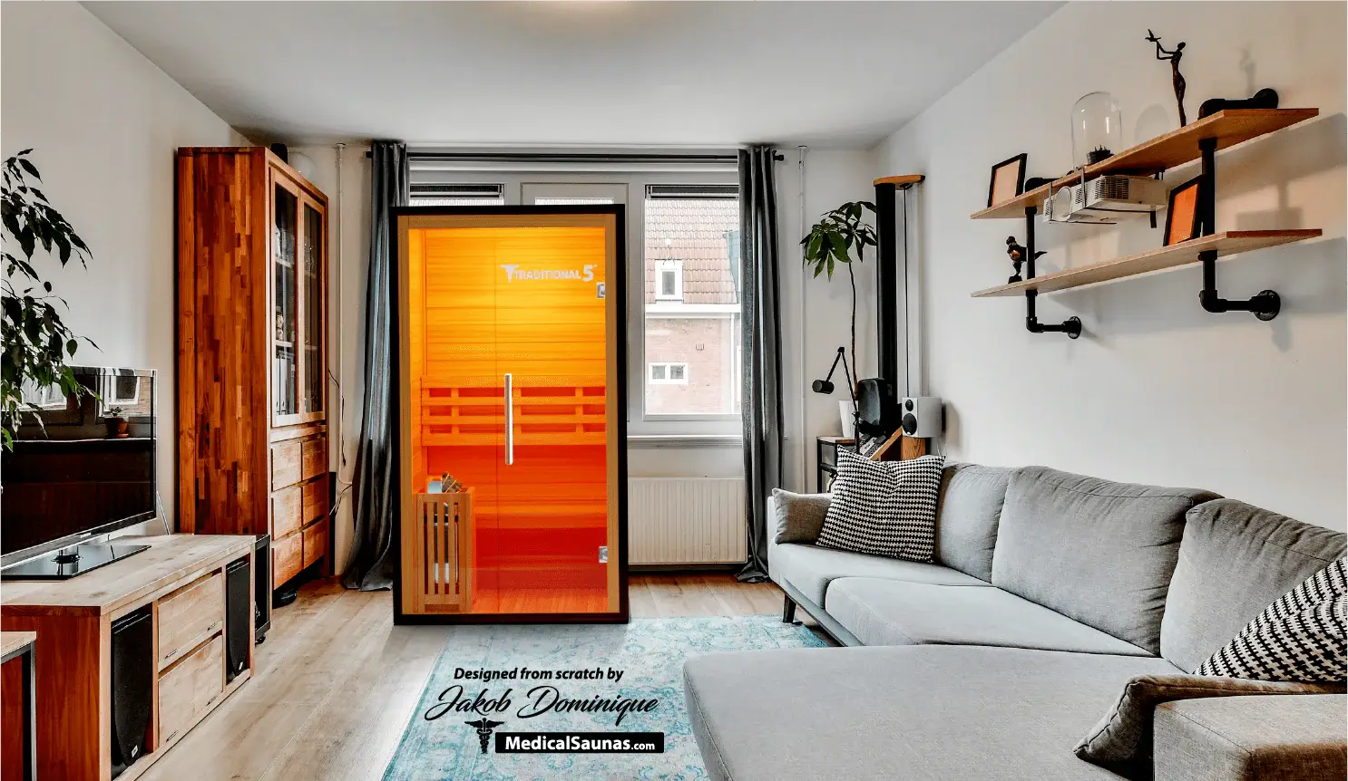 Medical Saunas Traditional 5 Sauna Showcase image