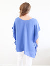 Larosela Asymmetric Layered Hem Blouse