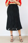 Merric Elastic Waist Lace Skirt