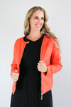 Fairy Tern PU Stylish Light Jacket