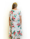 Larosela Tiered Round-Neck Midi Dress
