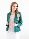 Larosela Linen Jacket with Pockets