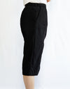 Stretch Elastic Waist Casual Pants with Side Pockets
