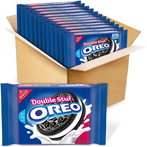 Oreo Double Stuf Chocolate Sandwich Cookies 12 15 35 Oz Packs Ninelife United Kingdom