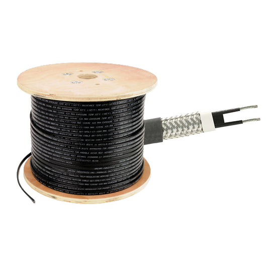 Câble chauffant ⌀1,4 mm, 5-48 V DC, Téflon | AMPUL Câble chauffant à  résistance 10 Ohm/m