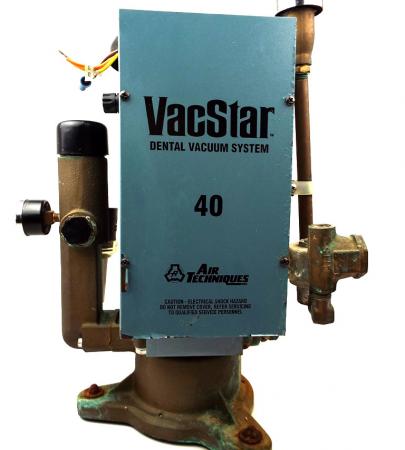 used dental vacuum pump | air techniques vacstar 40