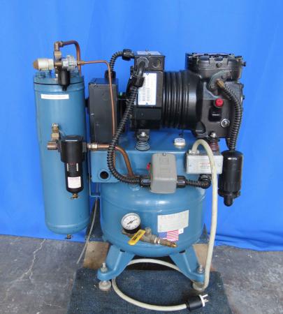 used dental air compressor | dentalez 1hp copeland w/dryer