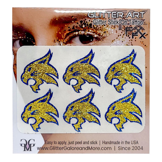 TT Glitter Tattoo Custom Stickers - 6pcs –