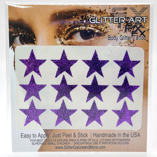 Glitter Stickers Stars - Galaxy