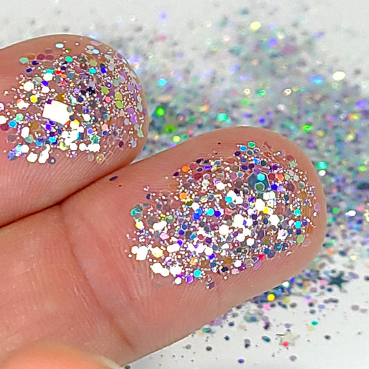 Blue Green Chunky Glitter, Wholesale Bulk - CM04 Mermaid