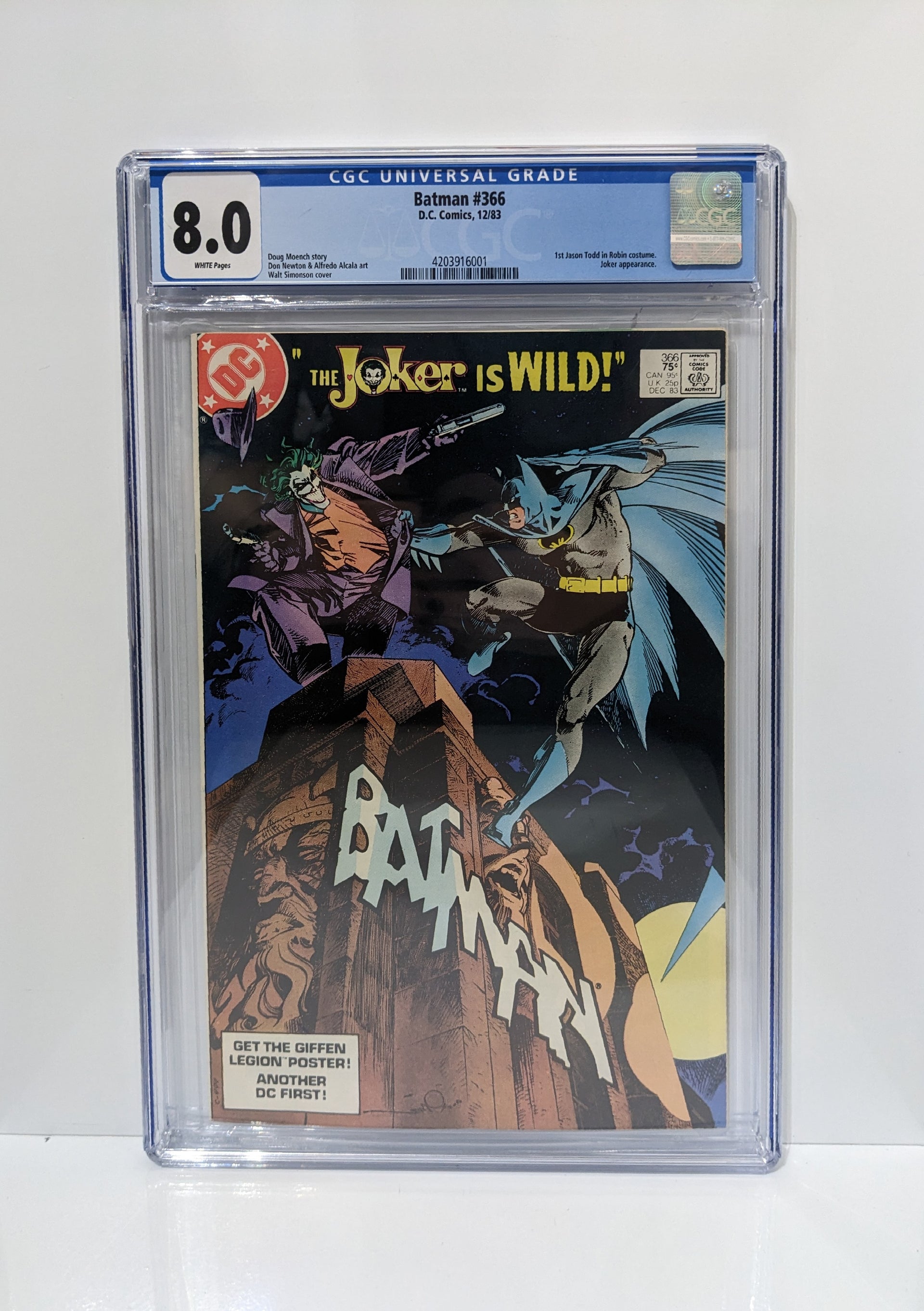 Batman #366 (1983) CGC  – Quality Comic Books