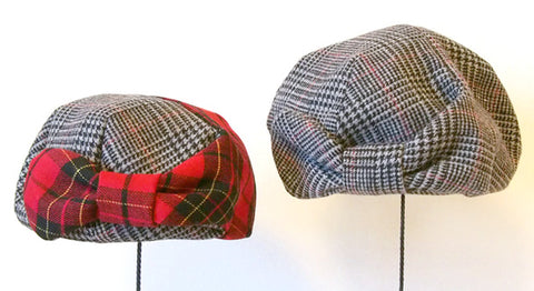 リボンベレー 大きなリボン付き可愛いベレー帽型紙 帽子を手作り 型紙のお店 Simprin シンプリン