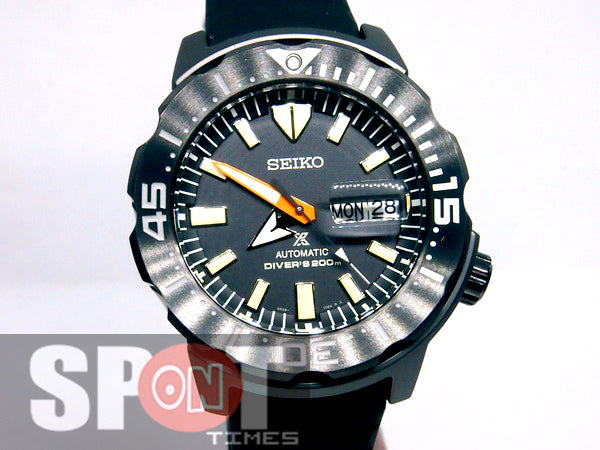 Seiko Prospex Monster Limited Automatic Black Series Men's Watch SRPH1 –  Spot On Times