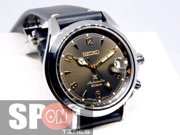 Seiko Prospex Alpinist Leather Strap Automatic Men's Watch SPB209J1 – Spot  On Times