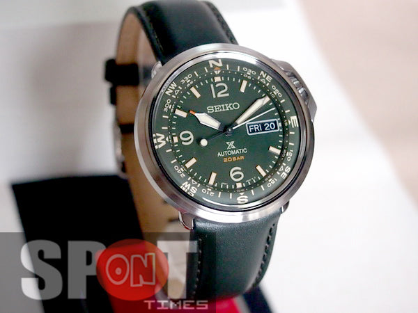 Seiko Prospex Automatic Field Leather Strap Men's Watch SRPD33K1 – Spot On  Times