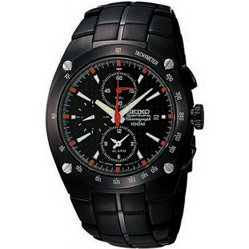 Seiko Sportura Chronograph Alarm Men's Watch SNA595P1 – Spot On Times