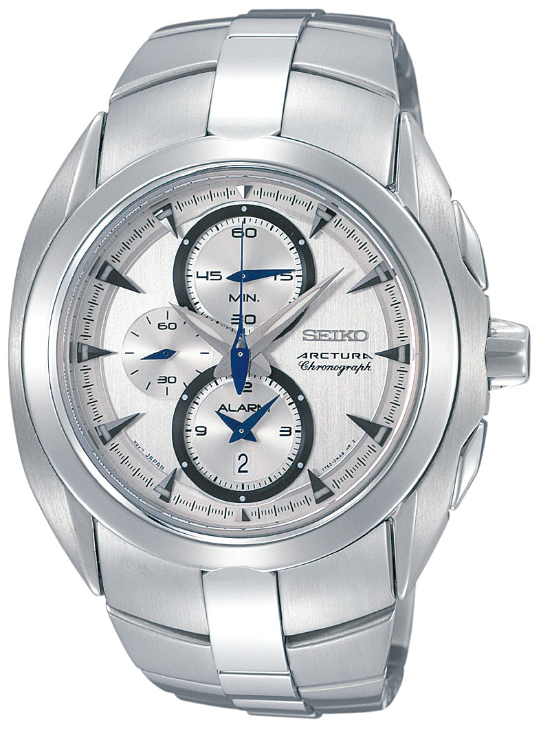 Seiko Arctura Chronograph Alarm Men's Watch SNAC15P1 – Spot On Times