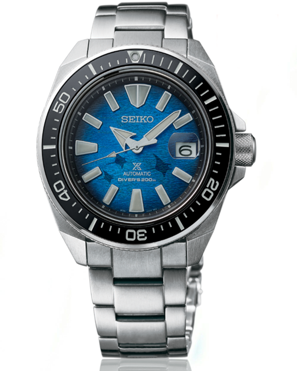 Seiko Prospex Samurai Save The Ocean Manta Ray Automatic Men's Watch S –  Spot On Times
