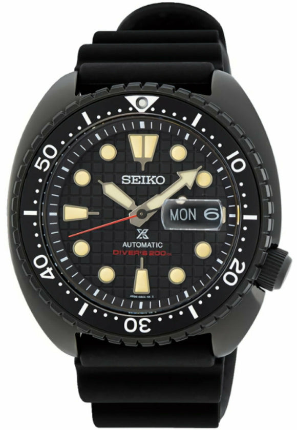 Seiko Prospex Black King Turtle Automatic Limited Edition Men's Watch –  Spot On Times