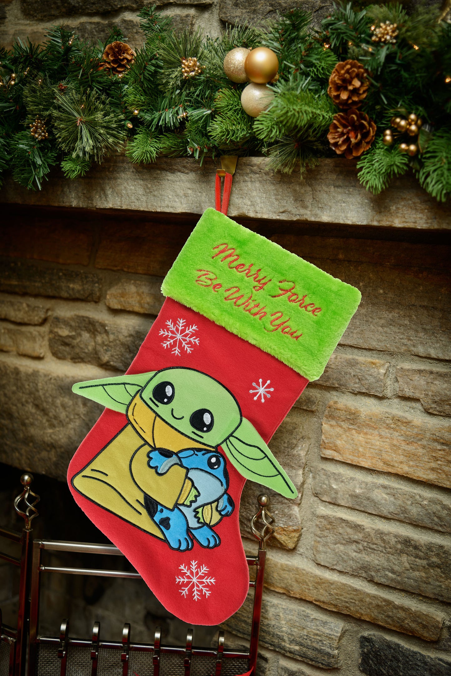 Personalized Stitch Christmas Stocking, Angel Stocking, Lilo And Stitch  sold by Fluttering Diversion, SKU 92334659