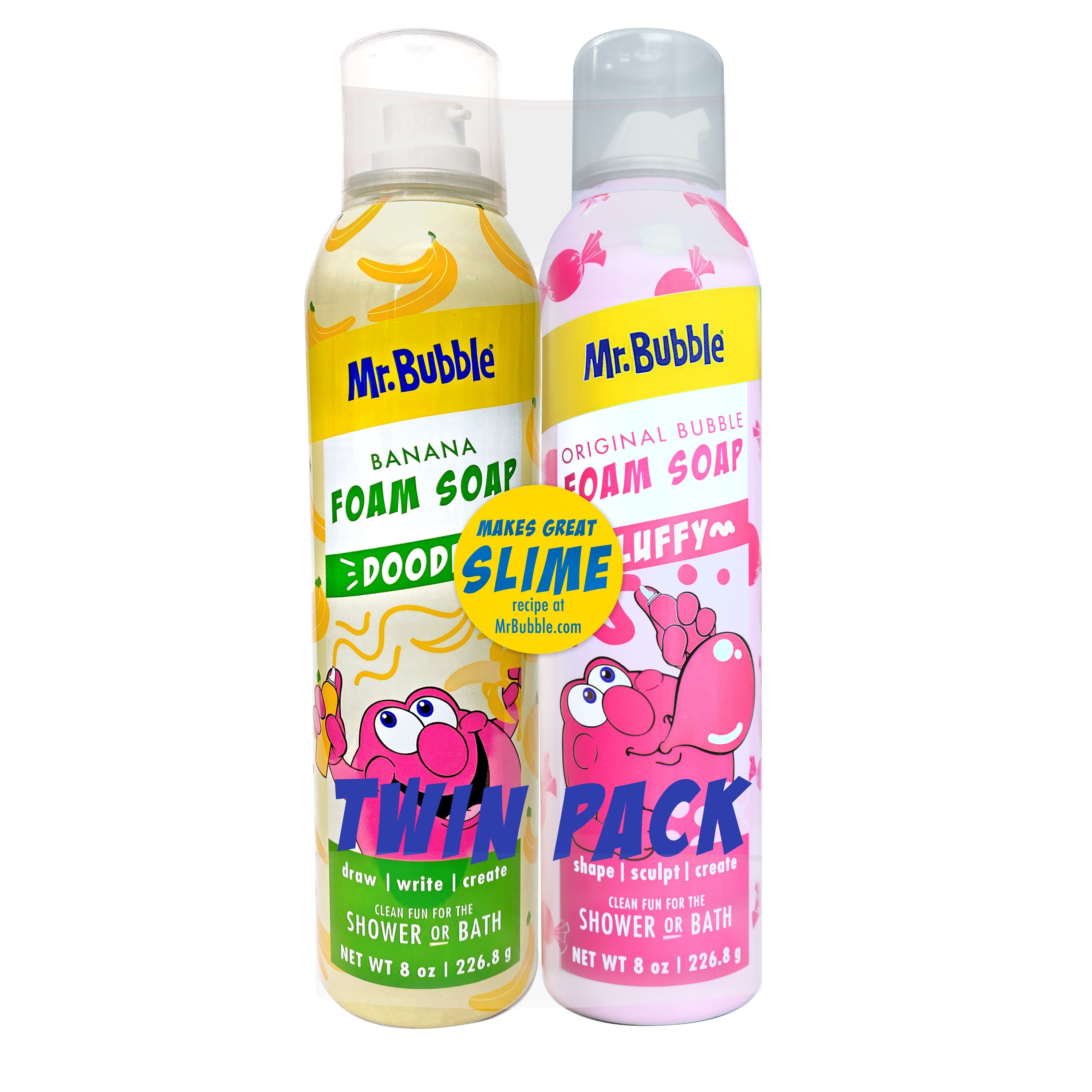 Mr. Bubble Original Foam Soap Original Bubble Gum Scent 8 Oz, 5-Pack 