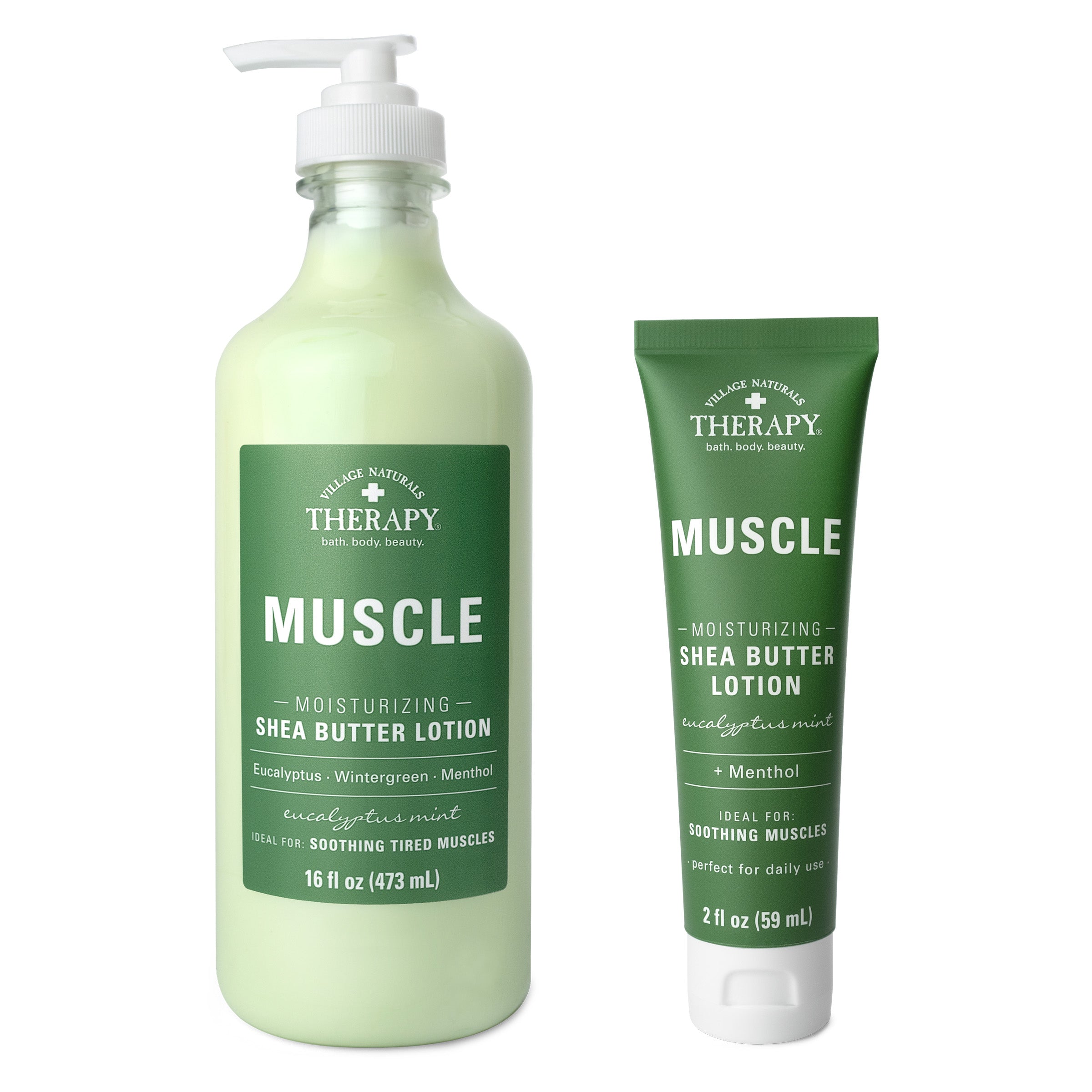 Muscle Relief Hand & Body Lotion - Village Naturals Therapy – The