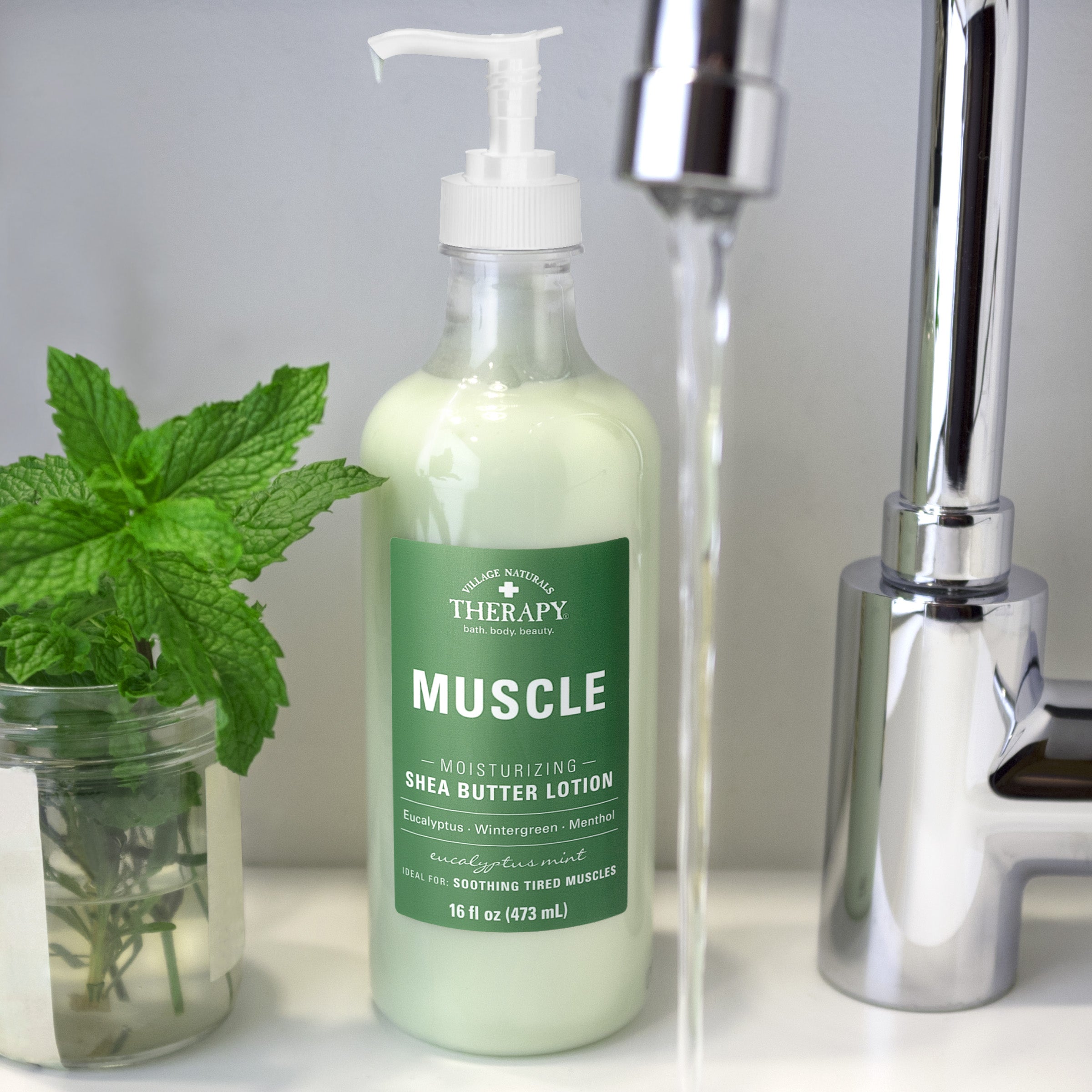 Muscle Relief Hand & Body Lotion - Village Naturals Therapy – The